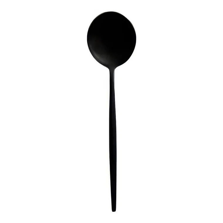 Serie Vintage Black matte Tafellöffel (VPE 30)