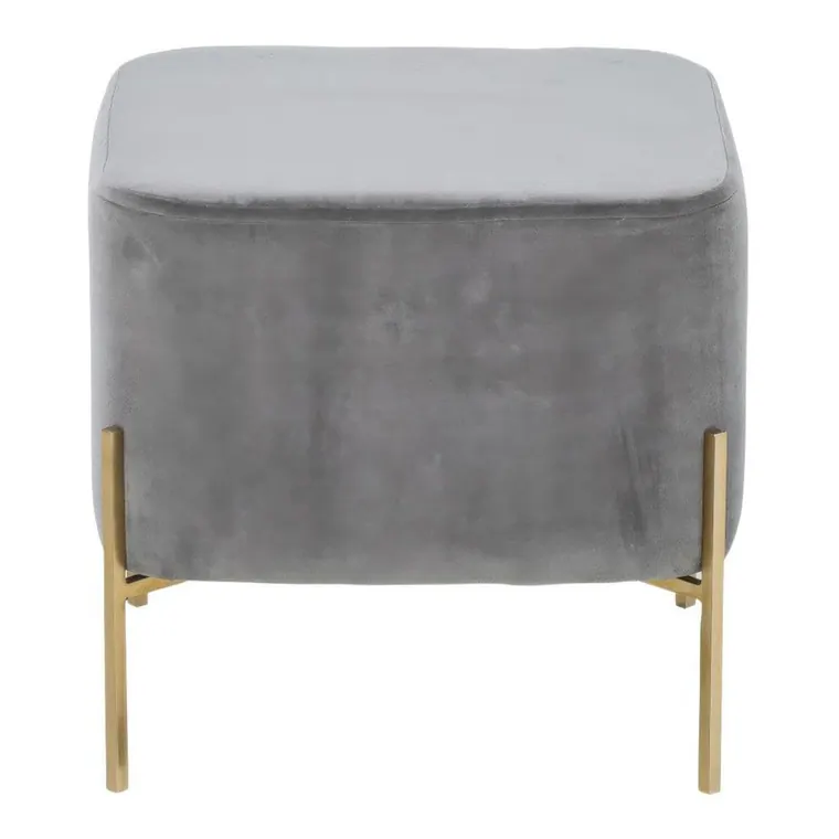 Samt-Hocker Harper