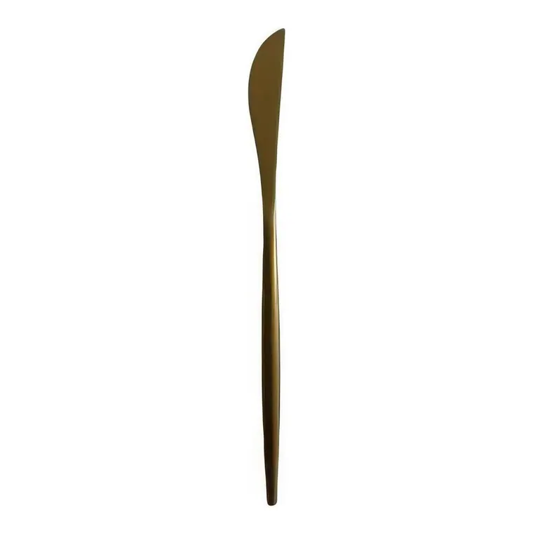 Serie Vintage Gold matte Vorspeise-/Dessertmesser (VPE 30)