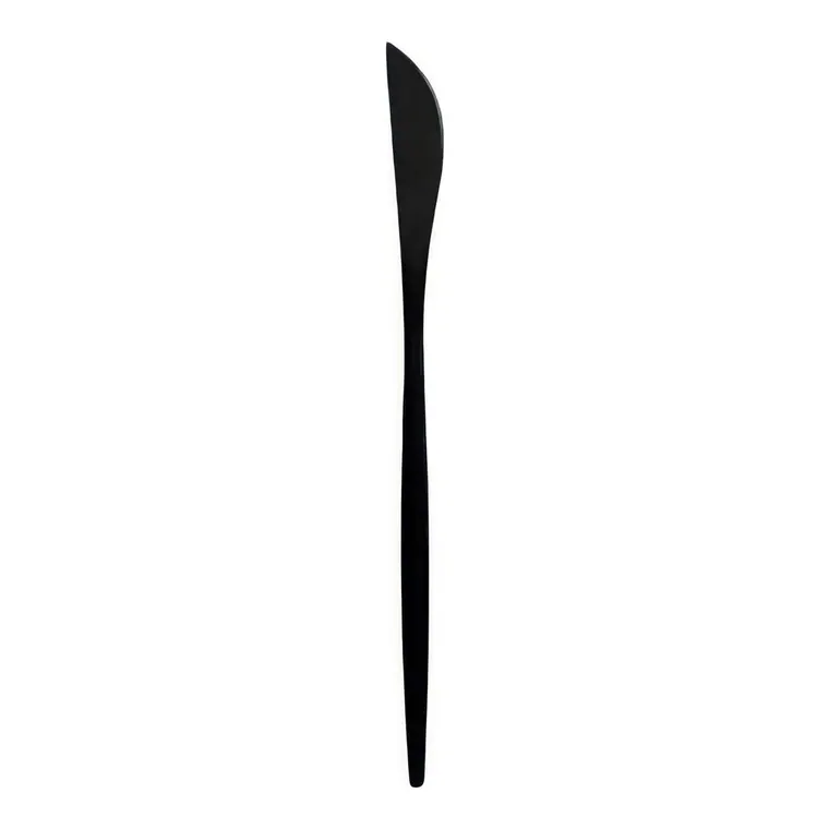Serie Vintage Black matte Tafelmesser (VPE 30)