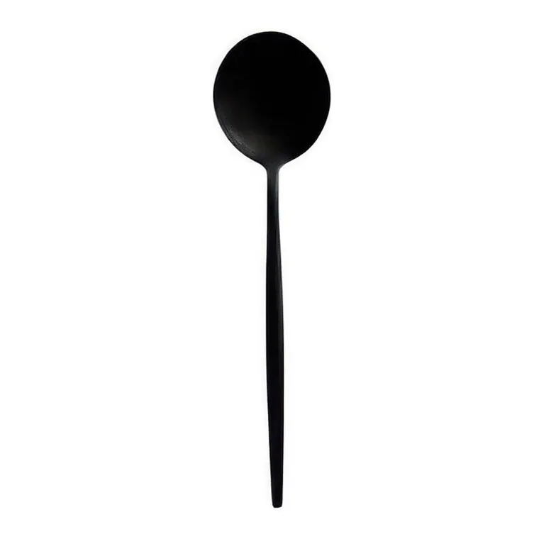 Serie Vintage Black matte Espressolöffel (VPE 30)