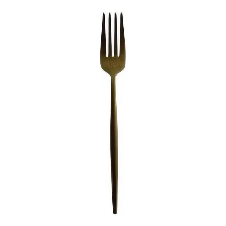 Serie Vintage Gold matte Vorspeise-/Dessertgabel (VPE 30)