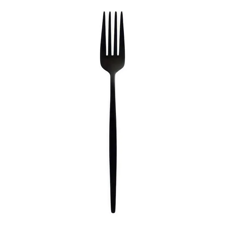 Serie Vintage Black matte Kuchengabel (VPE 30)