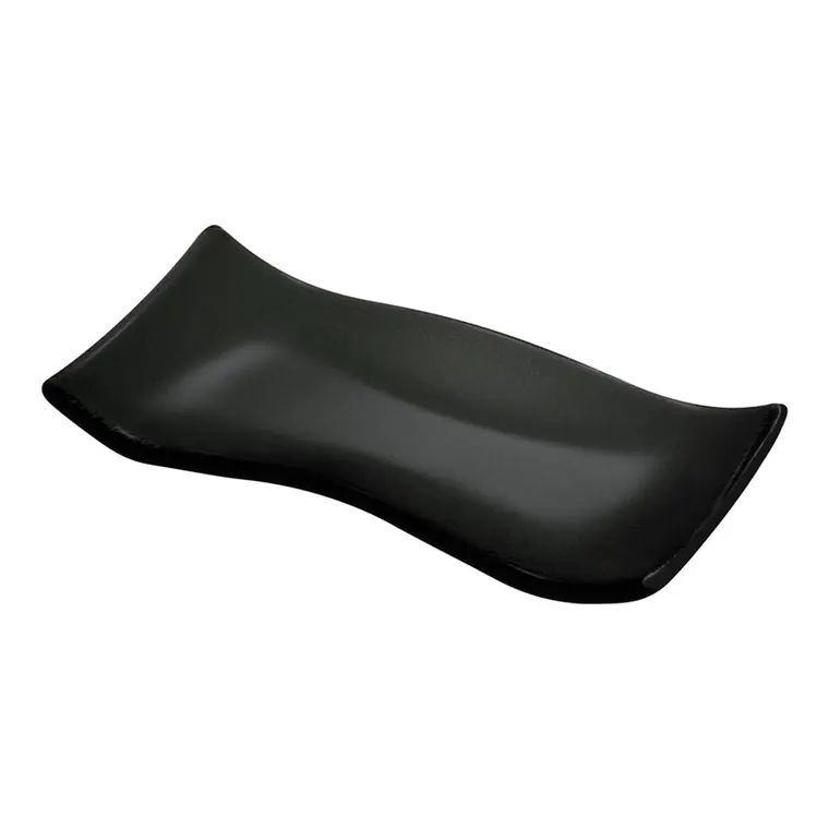 Serie Cera black Teller flach 21 x 10