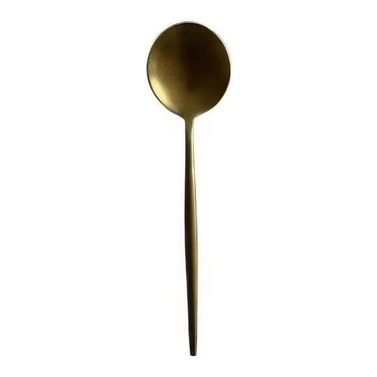 Serie Vintage Gold matte Kaffeelöffel (VPE 30)
