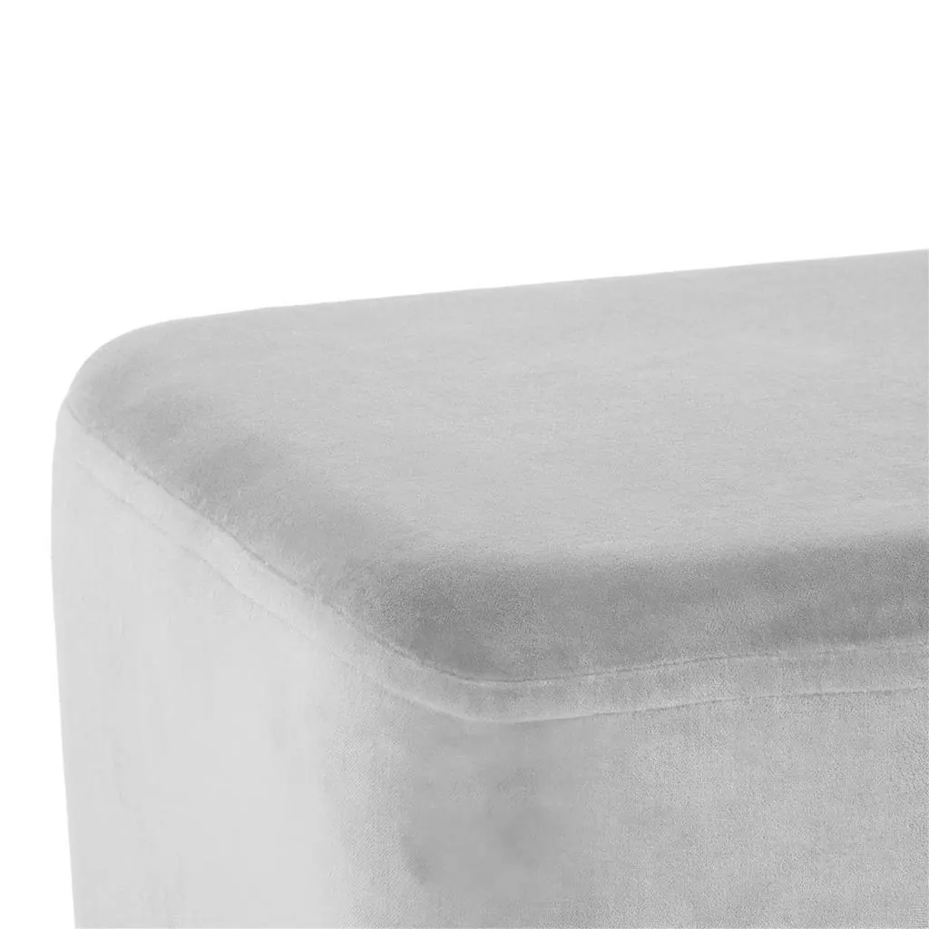 XL Samt-Hocker Harper Ansicht 7