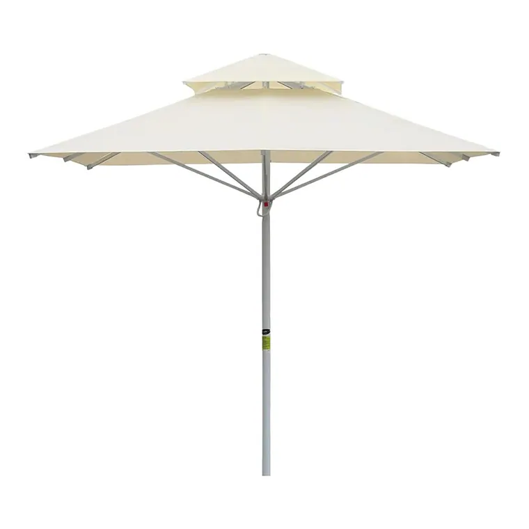 Sonnenschirm Premium rechteckig 4x4m