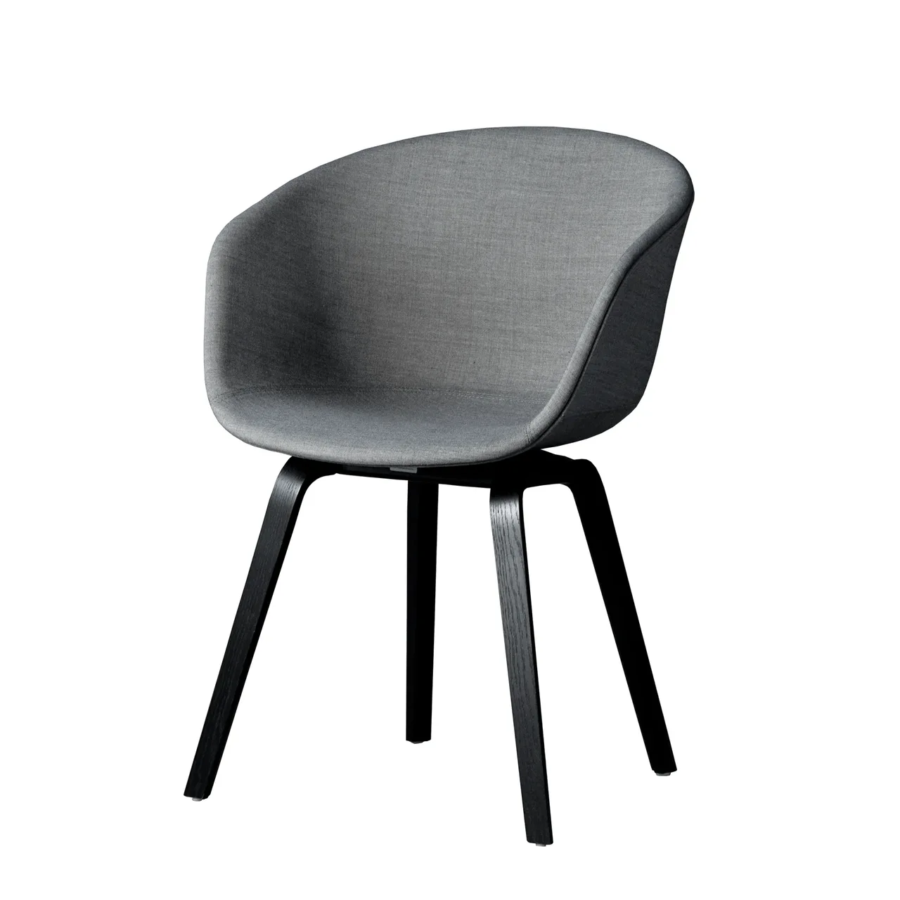 ABOUT A CHAIR BLACK EDITION – Stuhl mit Armlehne