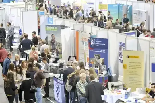 IHKjobfit! Ingolstadt – Ausbildungsmesse, Systemstände – CREAVENTIS Messebau & Eventausstattung