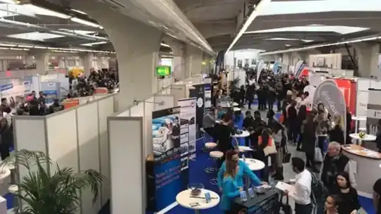 IHKjobfit! München – Ausbildungsmesse, Systemstände – CREAVENTIS Messebau & Eventausstattung