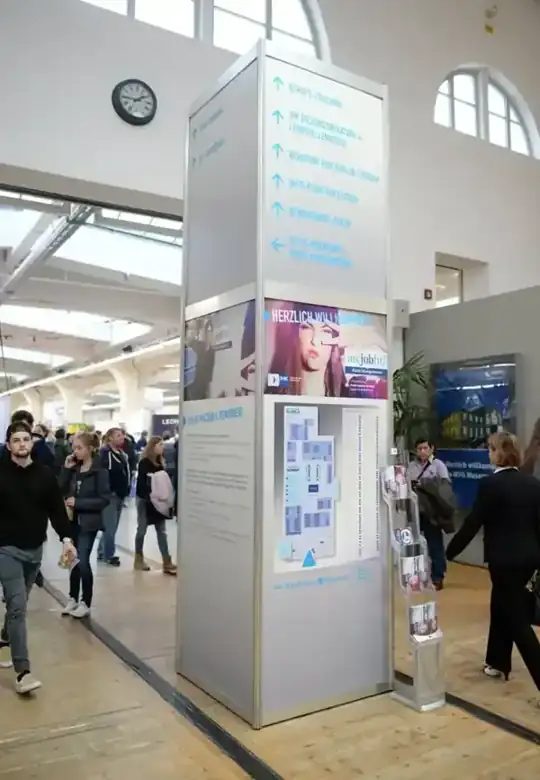IHKjobfit! München – Ausbildungsmesse, Systemstände – CREAVENTIS Messebau & Eventausstattung