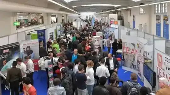 IHKjobfit! München – Ausbildungsmesse, Systemstände – CREAVENTIS Messebau & Eventausstattung
