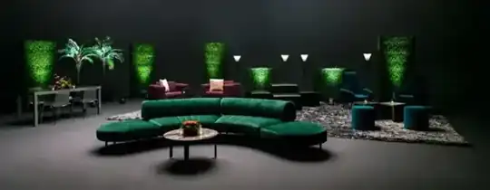 Lounge – Mietmöbel, Messebau – CREAVENTIS Messebau & Eventausstattung