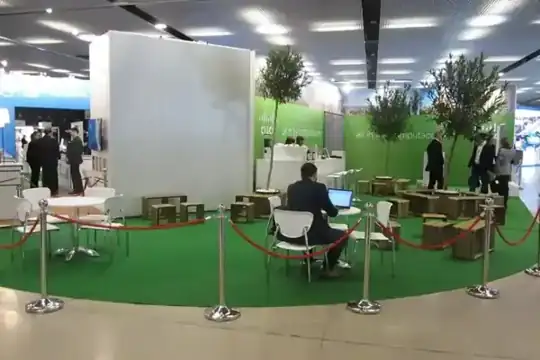 Messestand Cisco 2016 – Messebau – CREAVENTIS Messebau & Eventausstattung