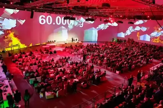 Messestand MSD 2017 – Mietmöbel, Logistik – CREAVENTIS Messebau & Eventausstattung