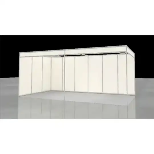 Octanorm-Systemstand S108 – Messebau – CREAVENTIS Messebau & Eventausstattung