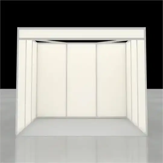 Octanorm-Systemstand S108 – Messebau – CREAVENTIS Messebau & Eventausstattung