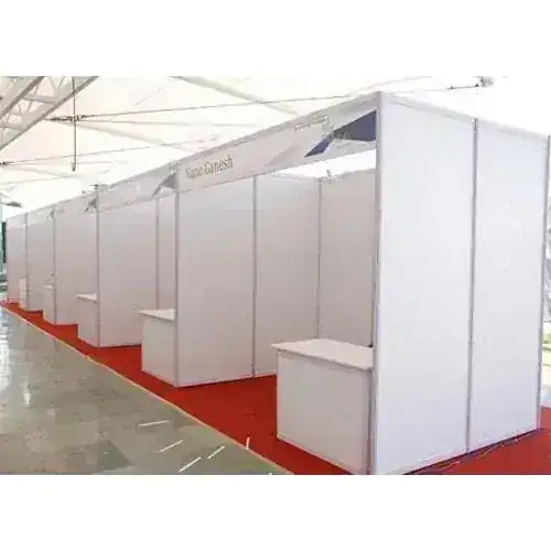 Octanorm-Systemstand S108 – Messebau – CREAVENTIS Messebau & Eventausstattung