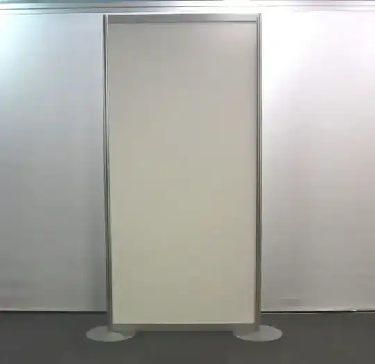 Octanorm-Systemstand S108 – Wandelement – Messebau – CREAVENTIS Messebau & Eventausstattung