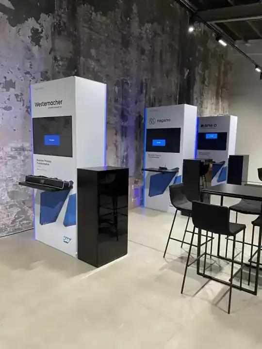 SAP Signavio – Partnerstände auf Systembasis – CREAVENTIS Messebau & Eventausstattung