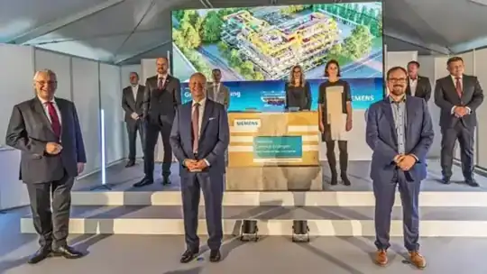 Siemens Campus Erlangen – Spatenstich – CREAVENTIS Messebau & Eventausstattung