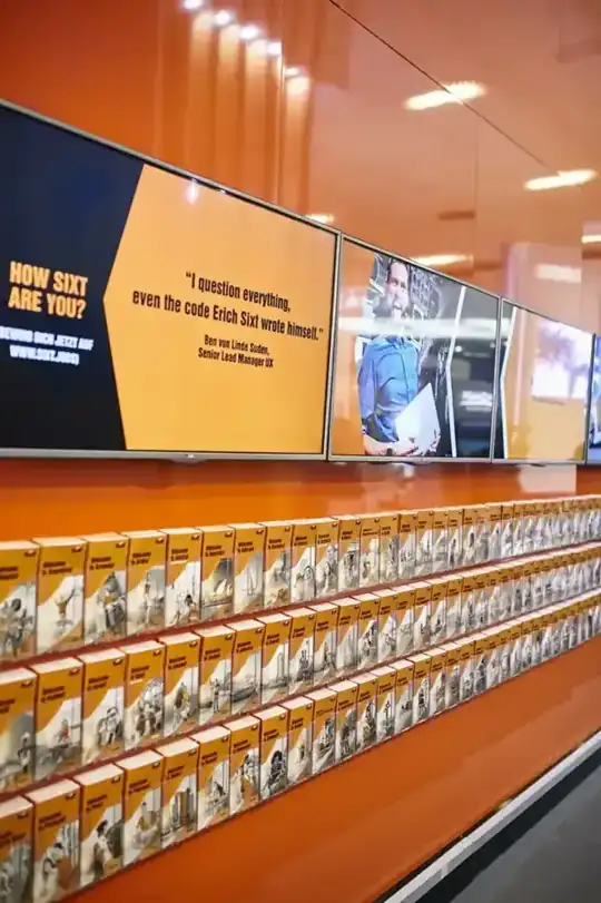 Sixt – Messestand ITB Berlin 2018 – CREAVENTIS Messebau & Eventausstattung
