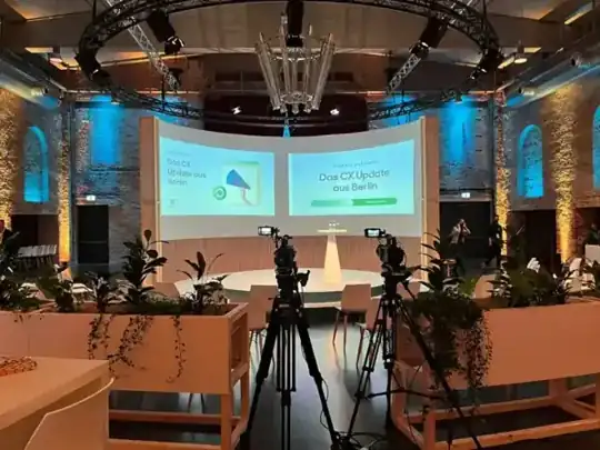 Zendesk „CX Update aus Berlin“ 2022 – CREAVENTIS Messebau & Eventausstattung